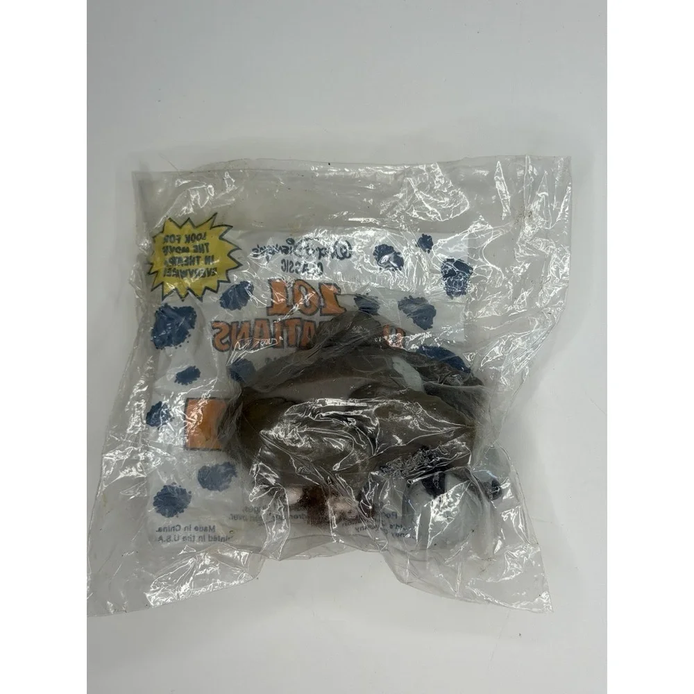 McDonald's Disney 101 Dalmatians Happy Meal Toy 1990 Colonel & Sergeant Tibs